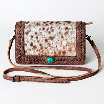 American Darling Cross Body Hair on Genuine Leather Western Women Bag Handbag Purse |